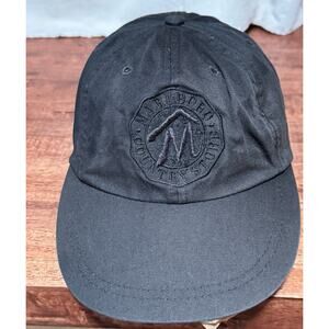Vintage Marlboro Black Hat Cigarettes Country Store Cap 90s